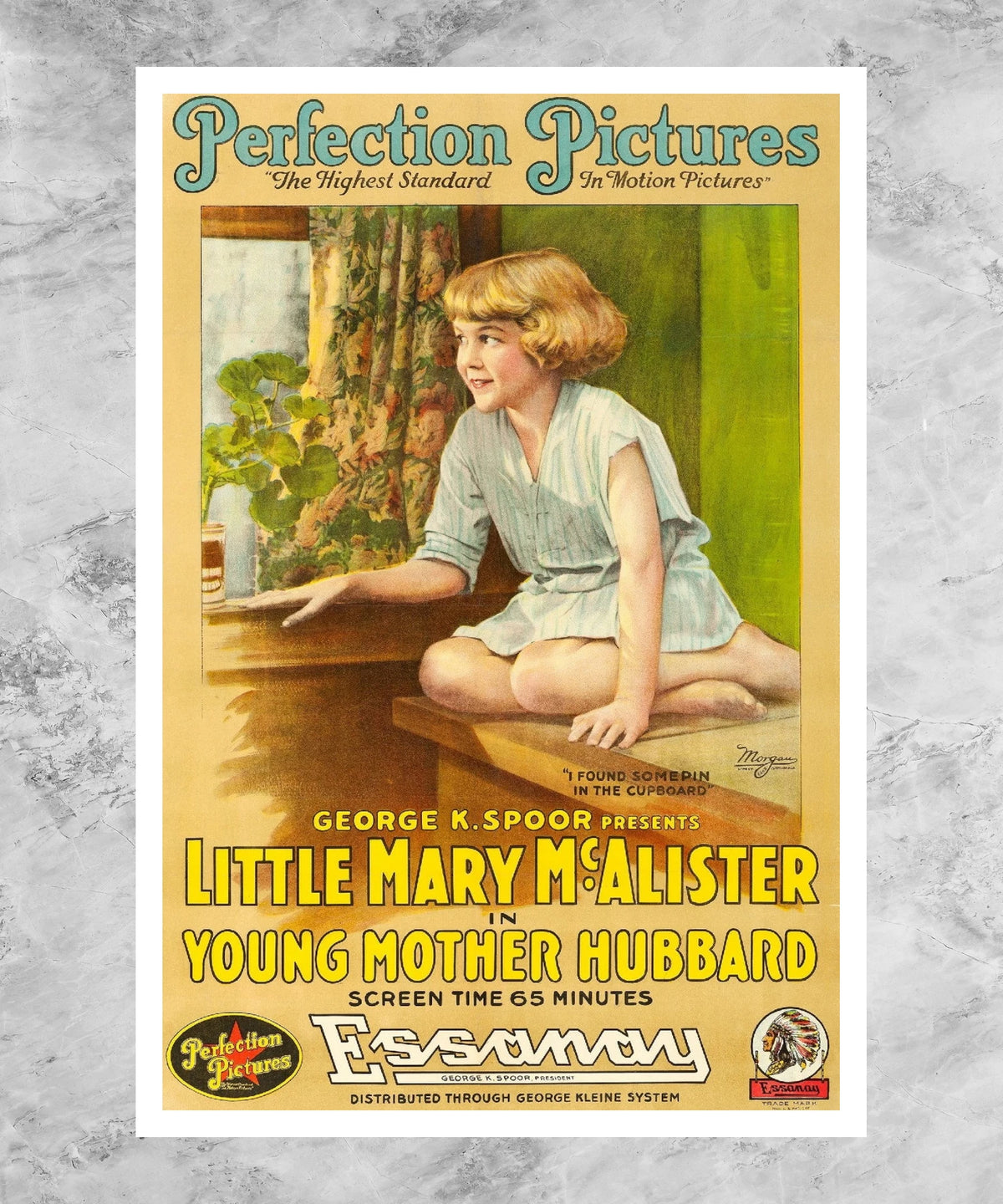 Young Mother Hubbard Poster