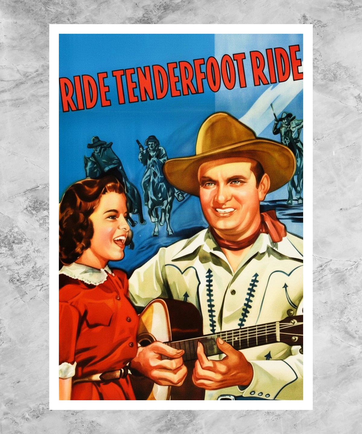 Ride, Tenderfoot, Ride Poster