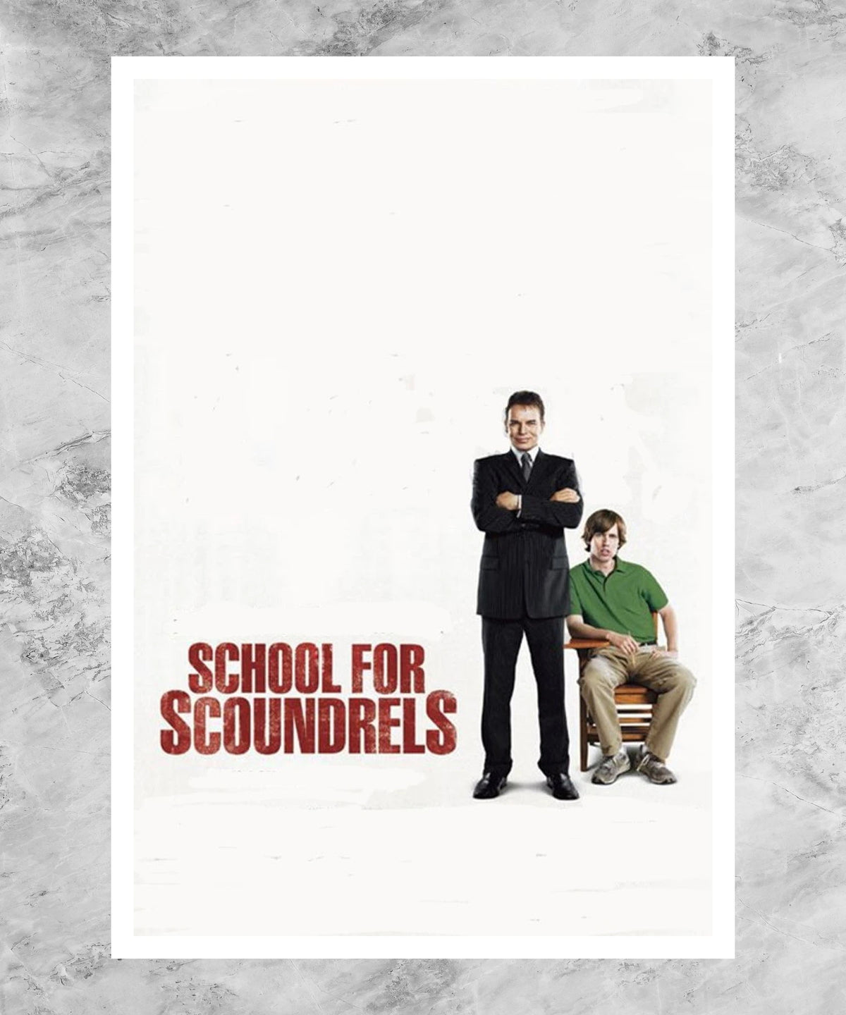School for Scoundrels Poster
