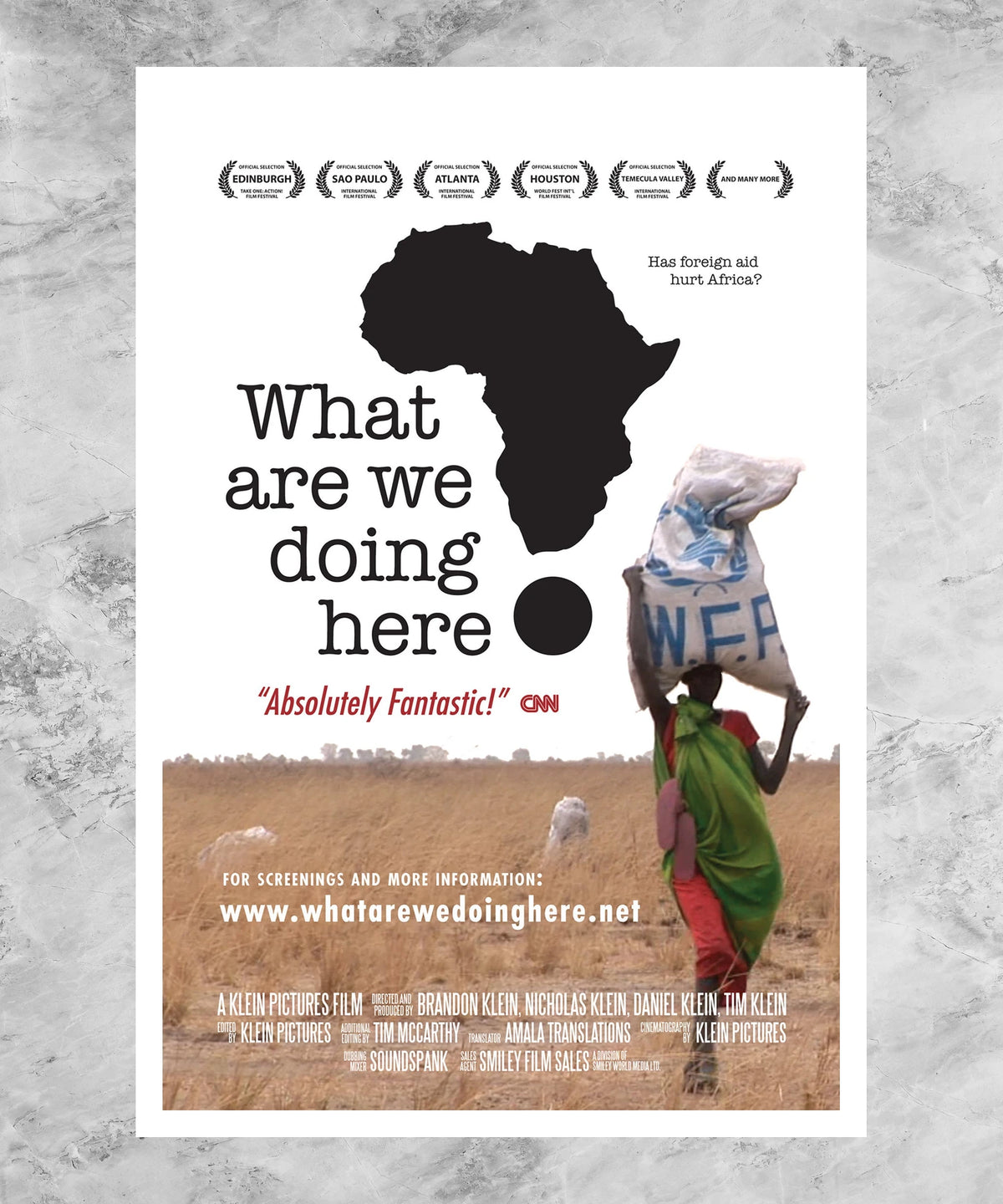 What Are We Doing Here? Poster
