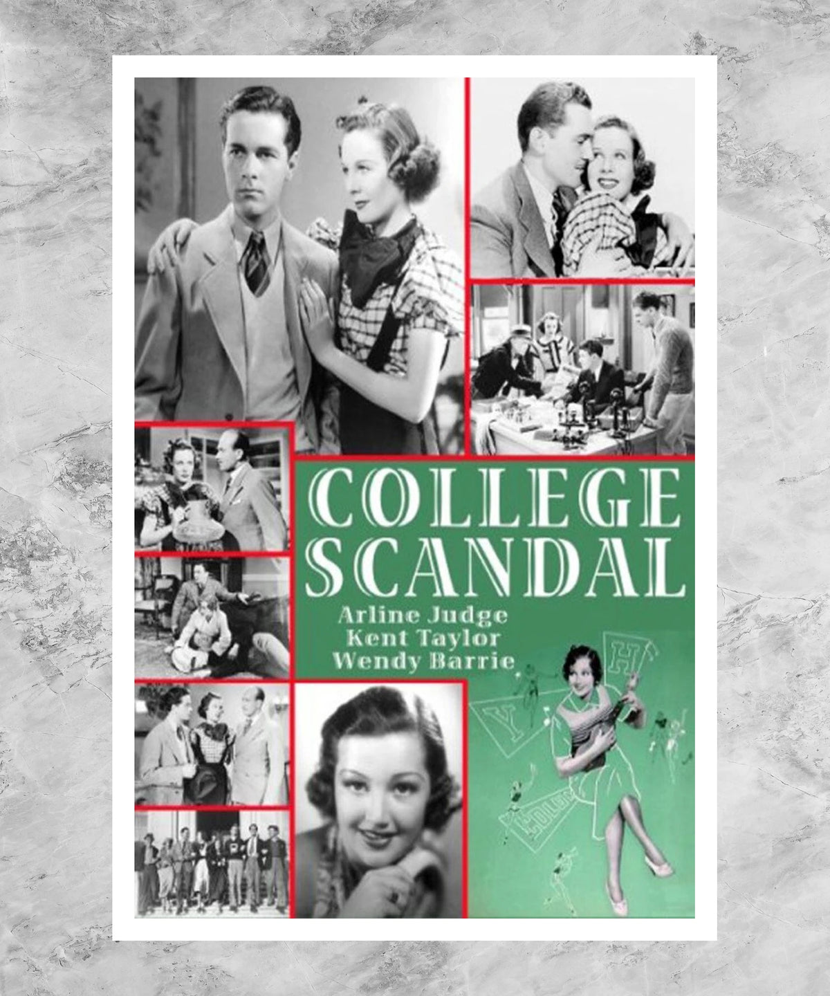 College Scandal Poster