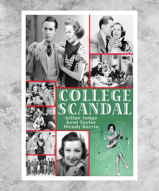 College Scandal Poster
