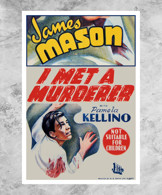 I Met a Murderer Poster