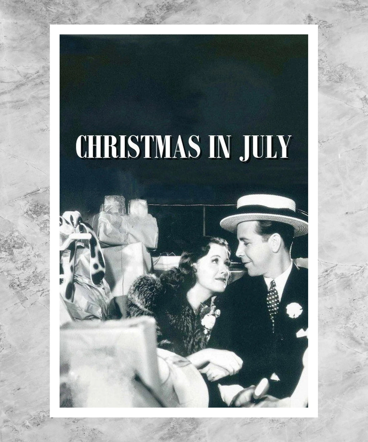 Christmas in July Poster