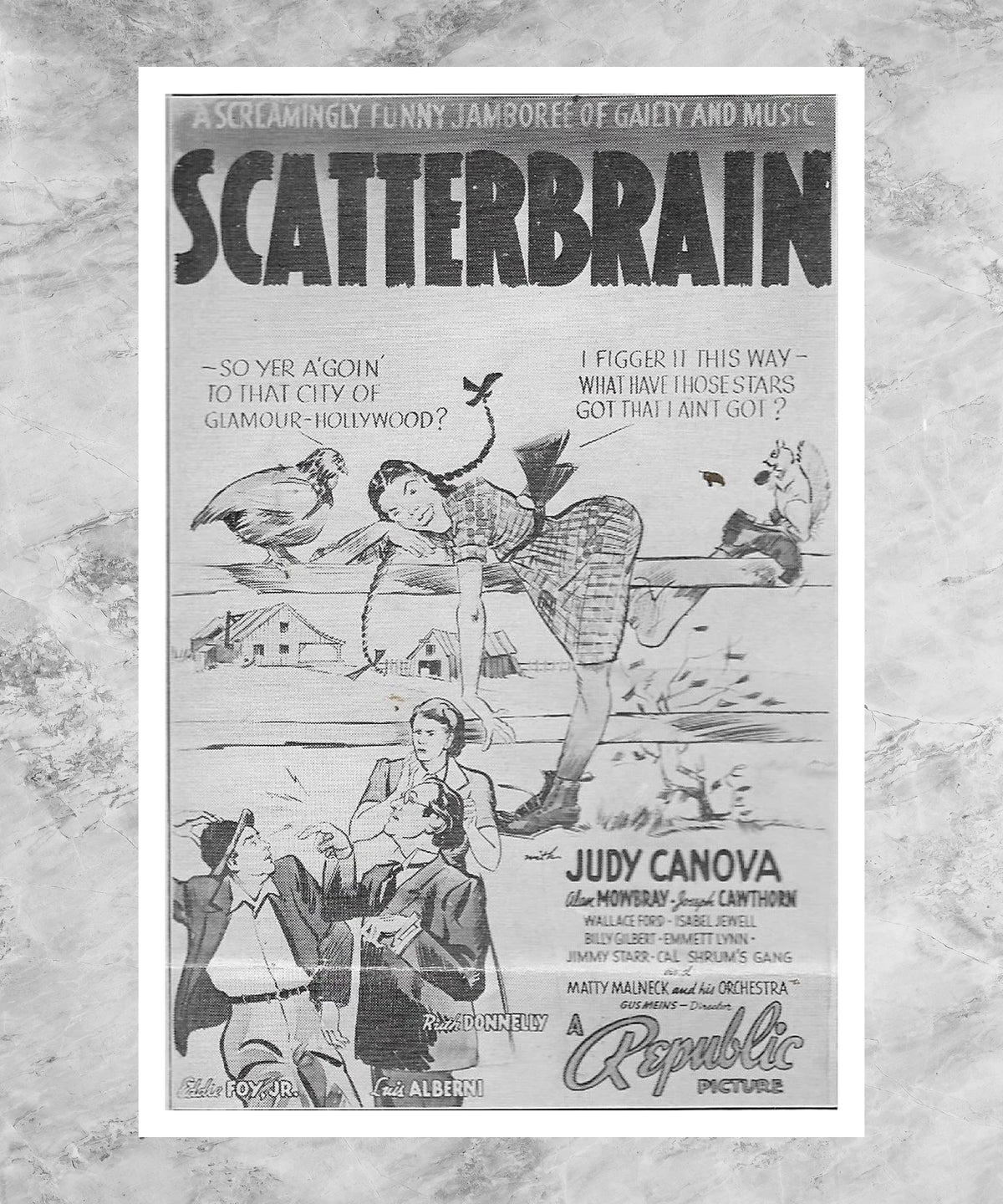 Scatterbrain Poster