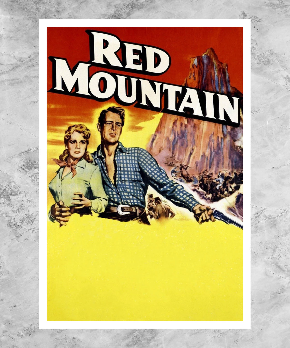 Red Mountain Poster