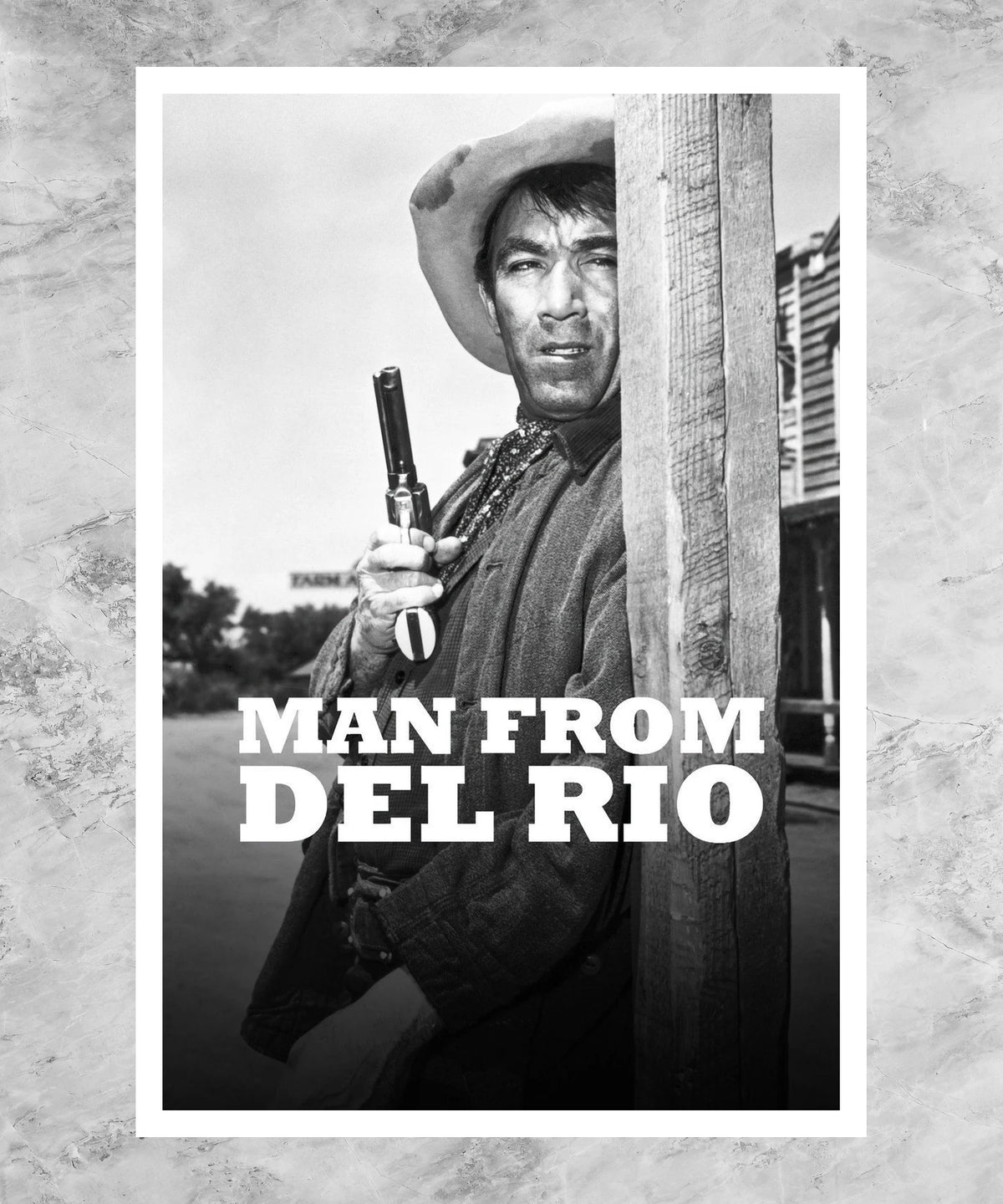Man from Del Rio Poster