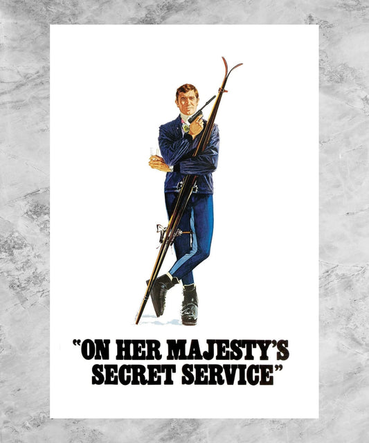 On Her Majesty's Secret Service Poster