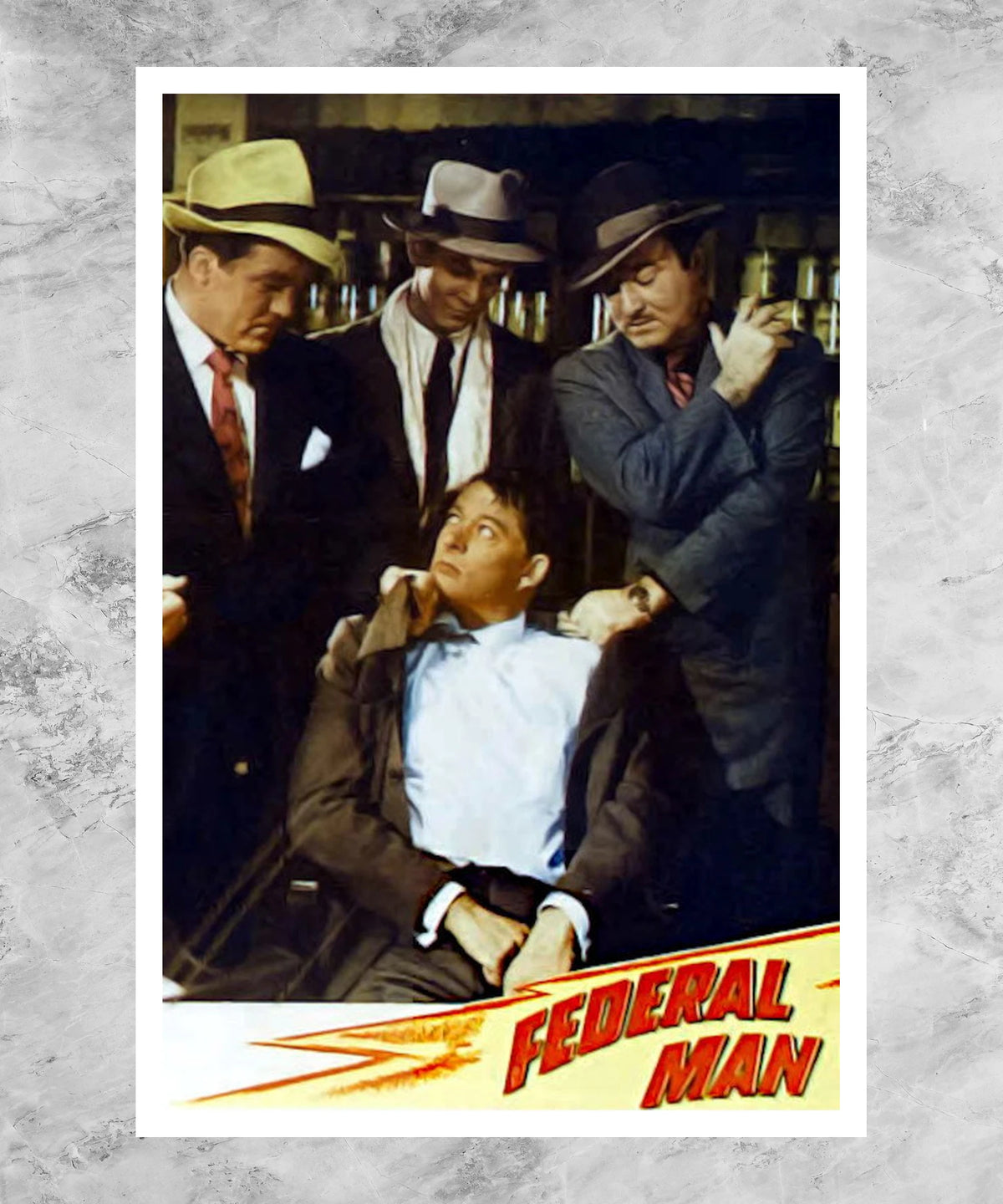 Federal Man Poster