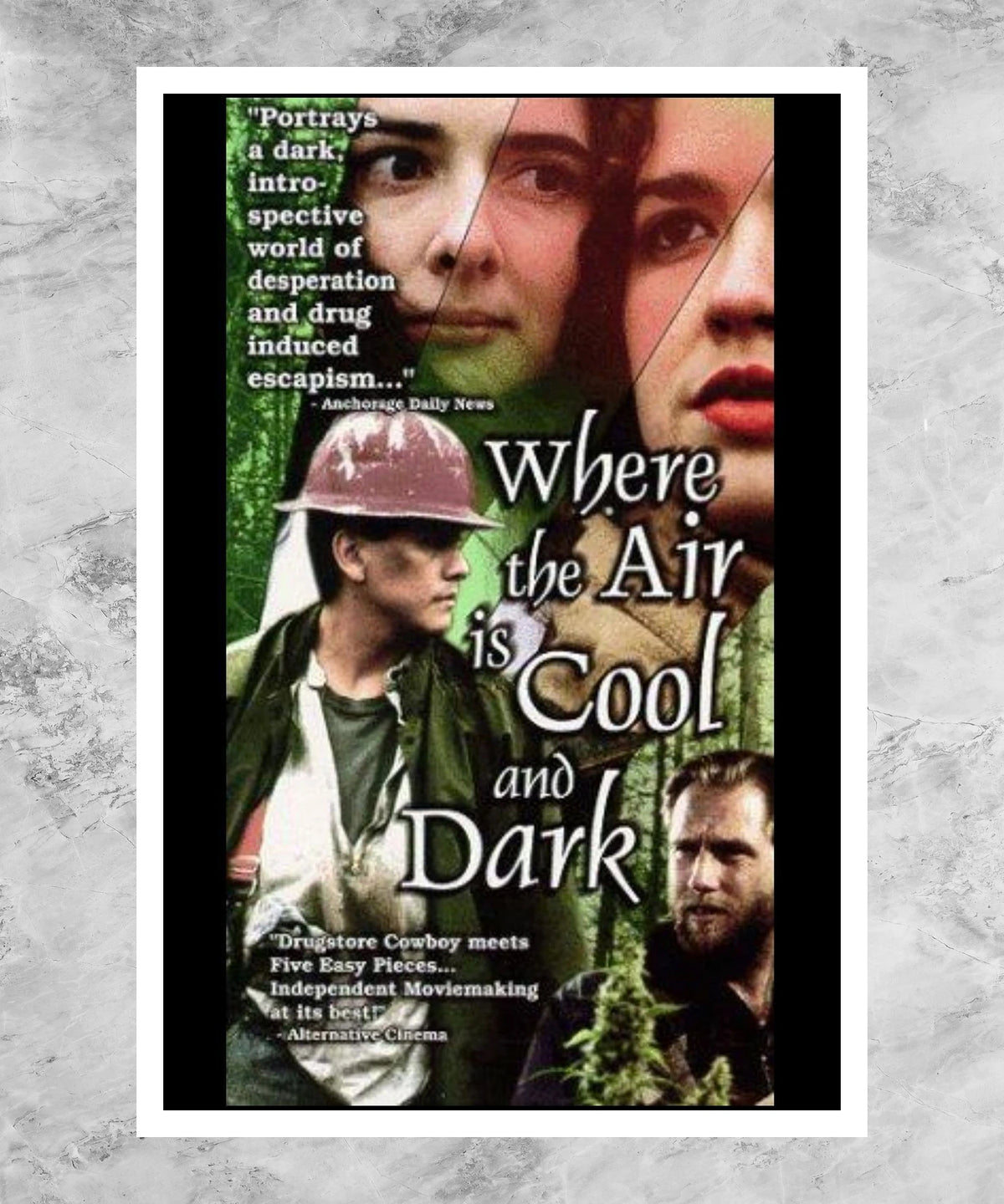 Where the Air Is Cool and Dark Poster