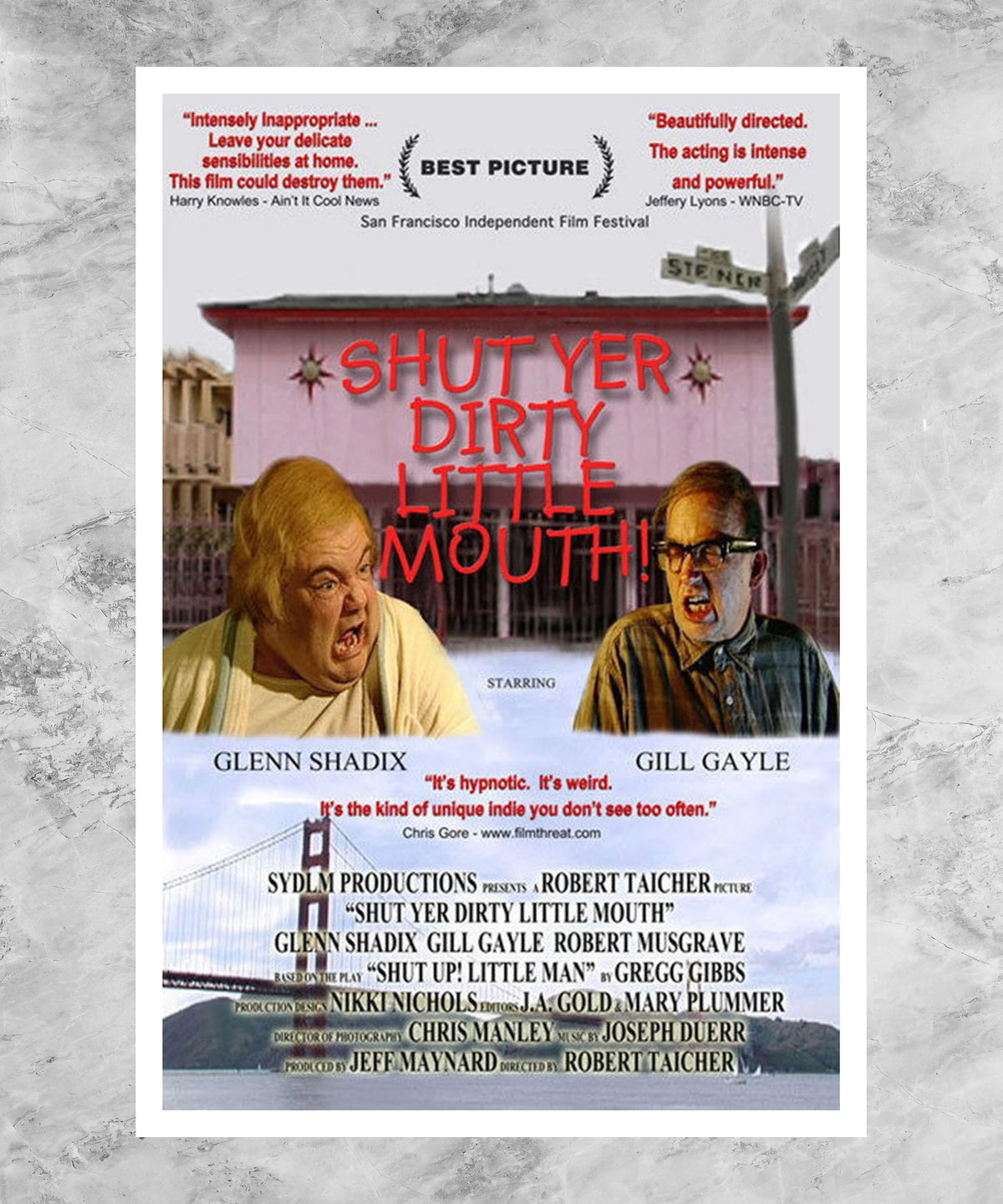 Shut Yer Dirty Little Mouth Poster