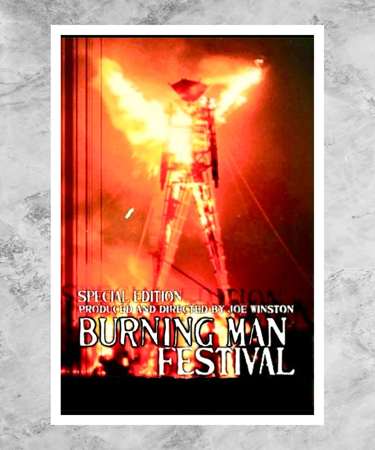 The Burning Man Festival Poster