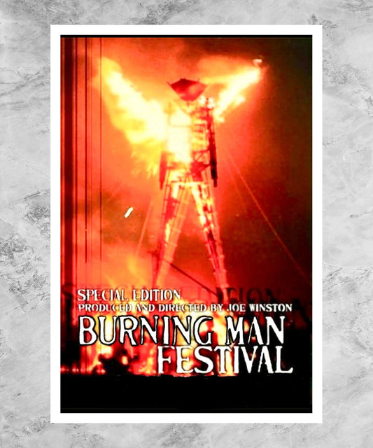 The Burning Man Festival Poster