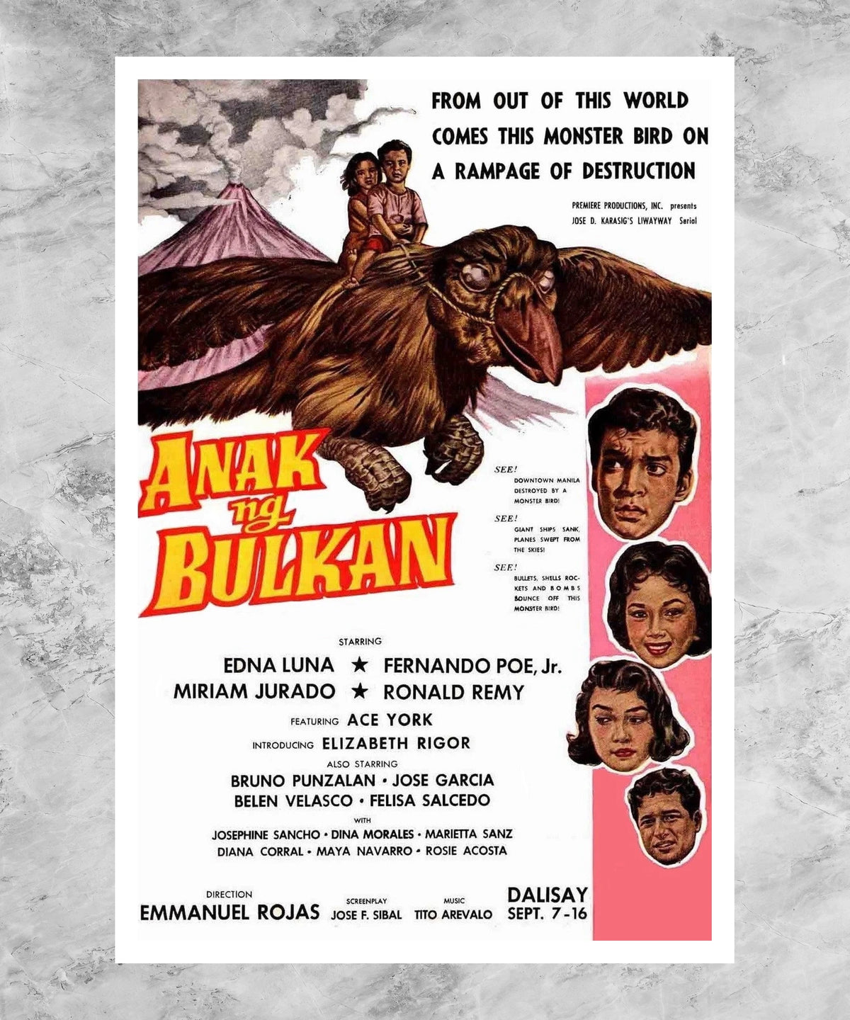 Anak ng bulkan Poster