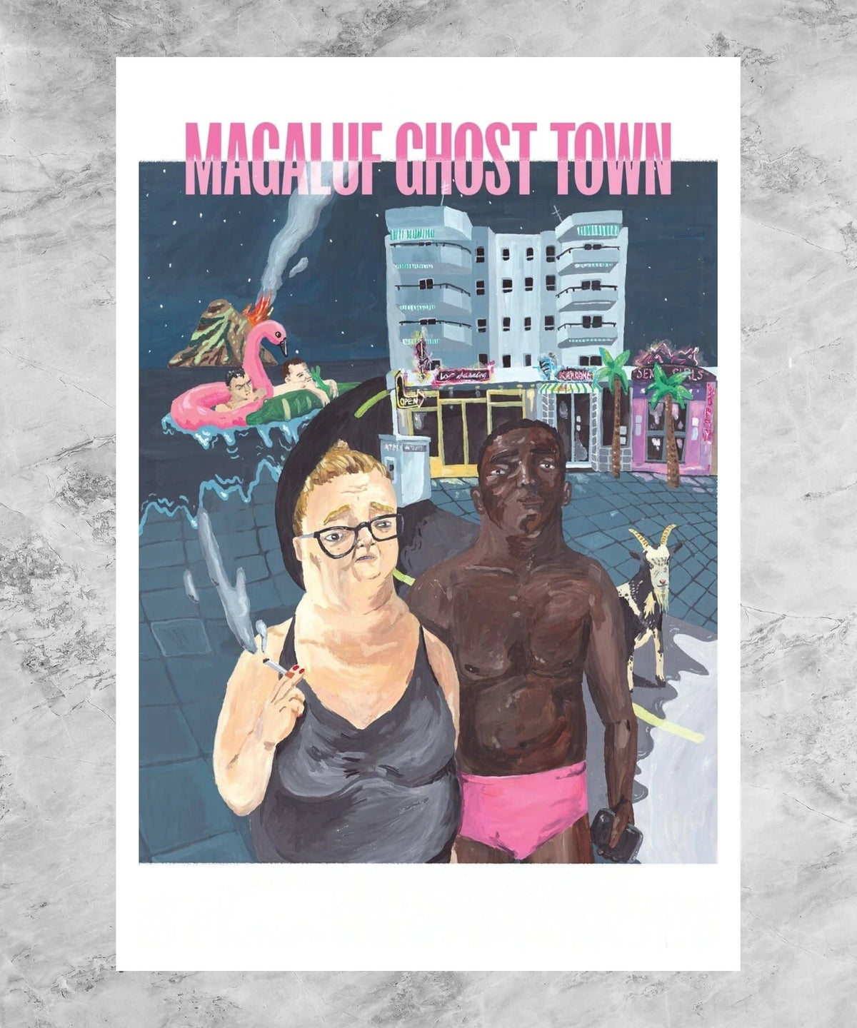 Magaluf Ghost Town Poster