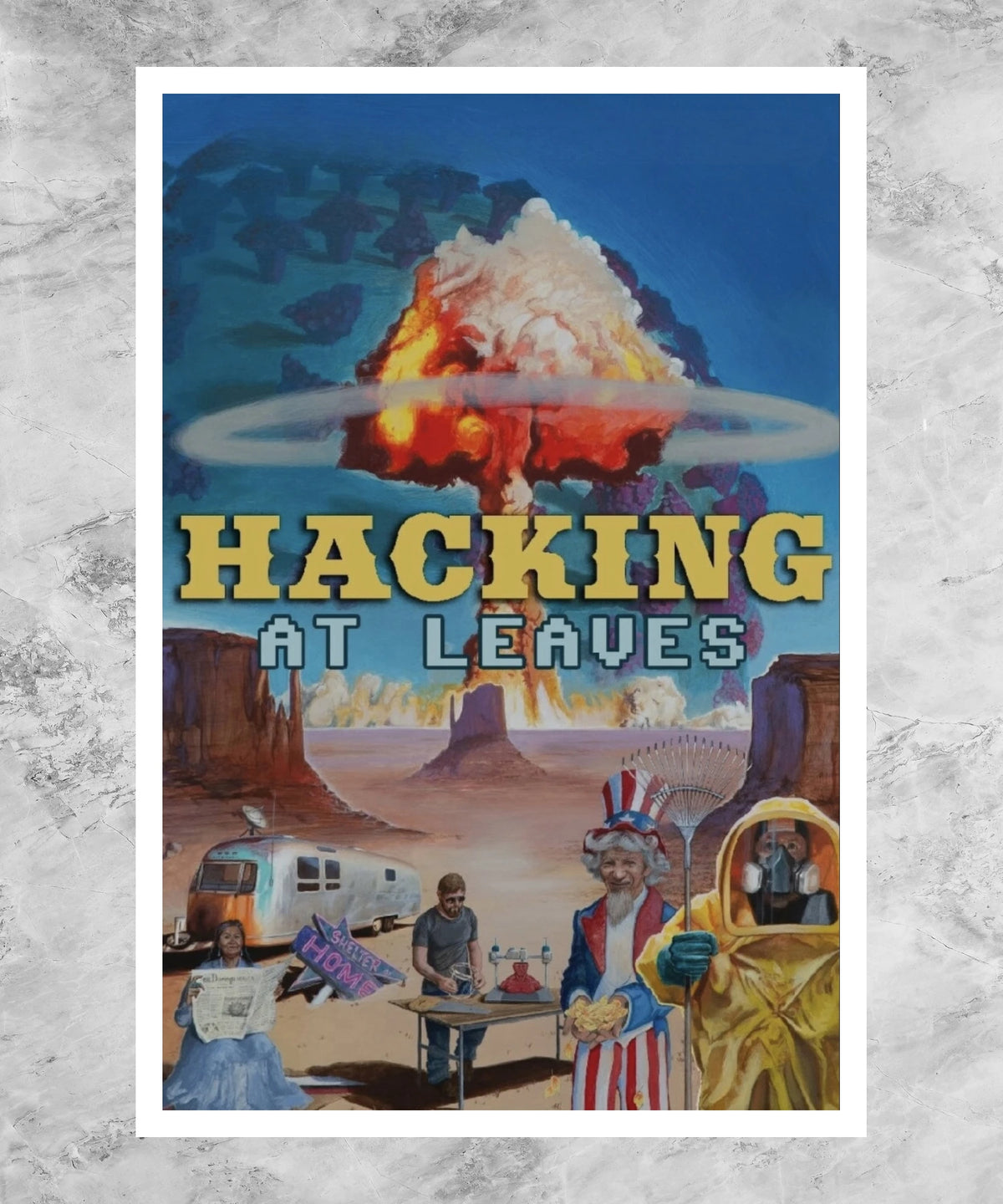 Hacking at Leaves Poster