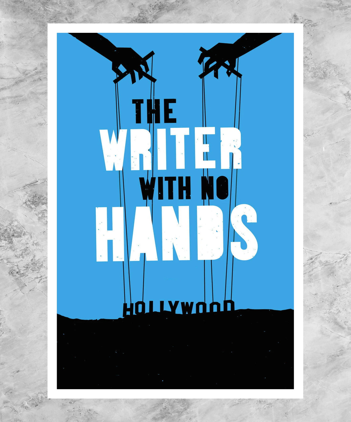 The Writer with No Hands Poster
