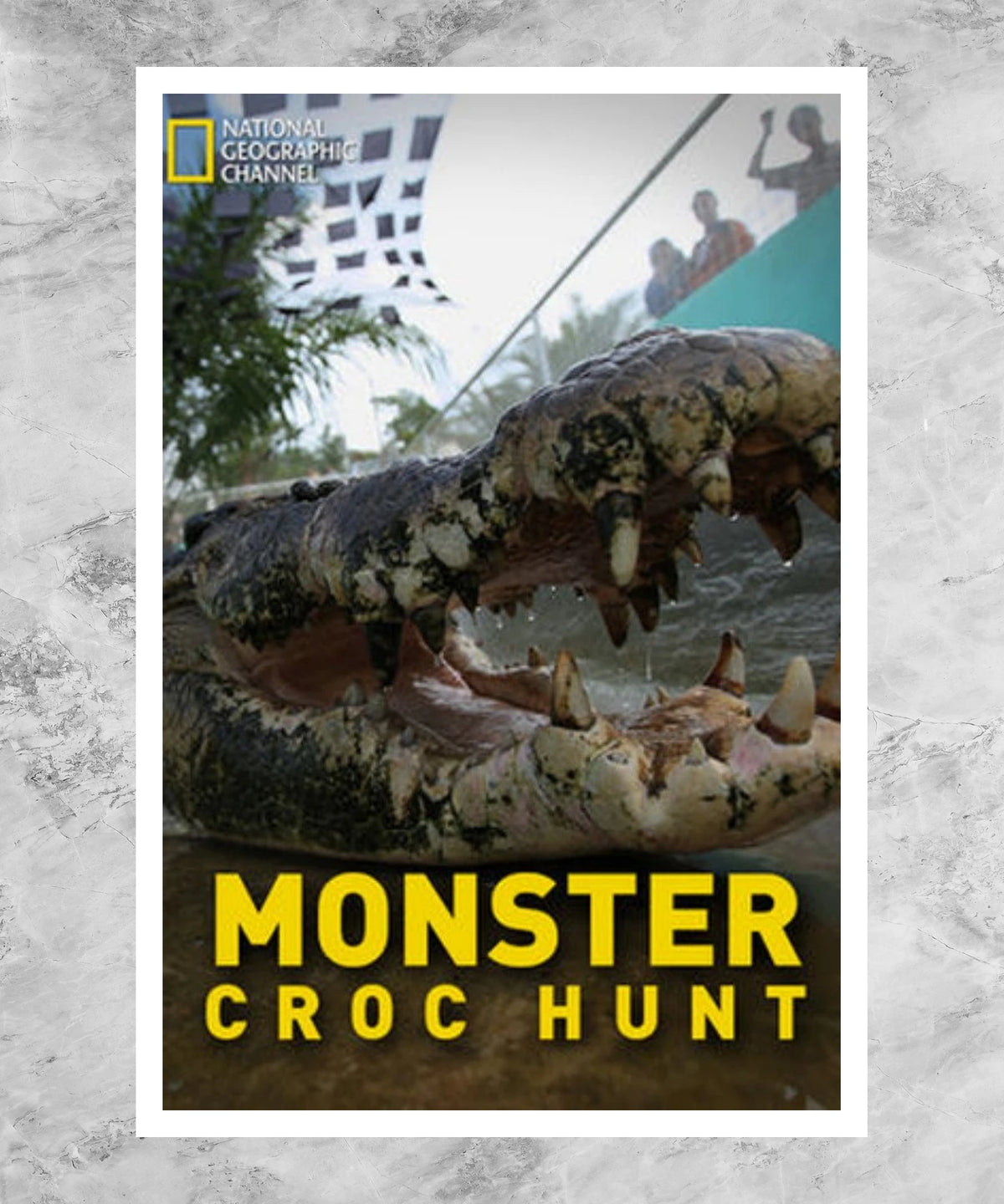 Monster Croc Hunt Poster