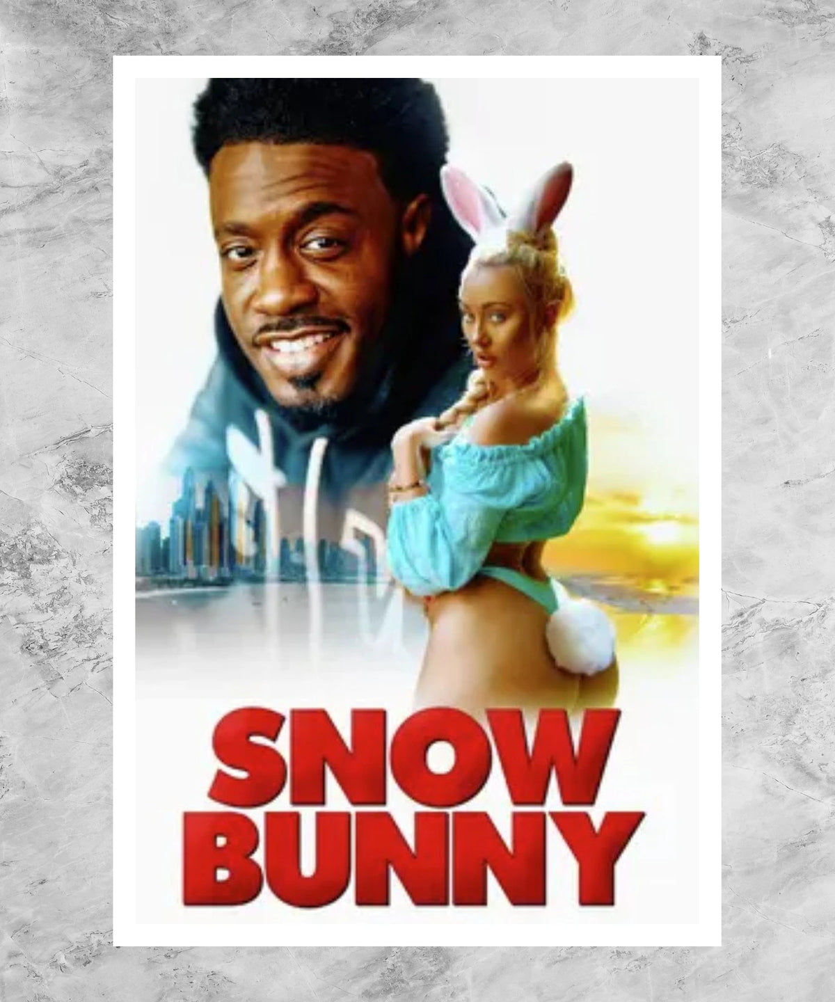 Snow Bunny Poster