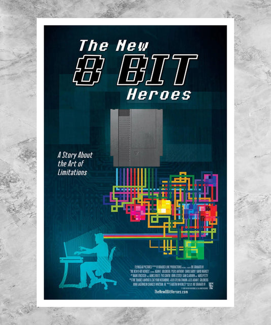 The New 8-bit Heroes Poster