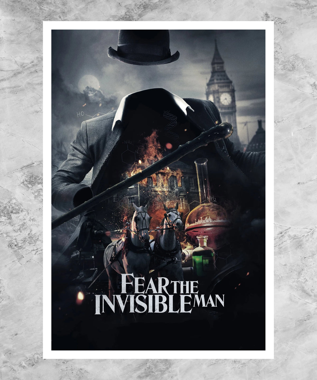 Fear the Invisible Man Poster