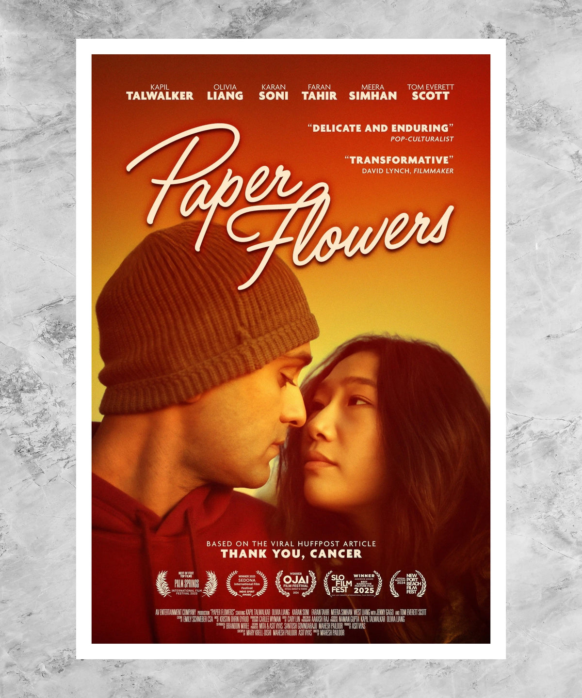 Paper Flowers Poster