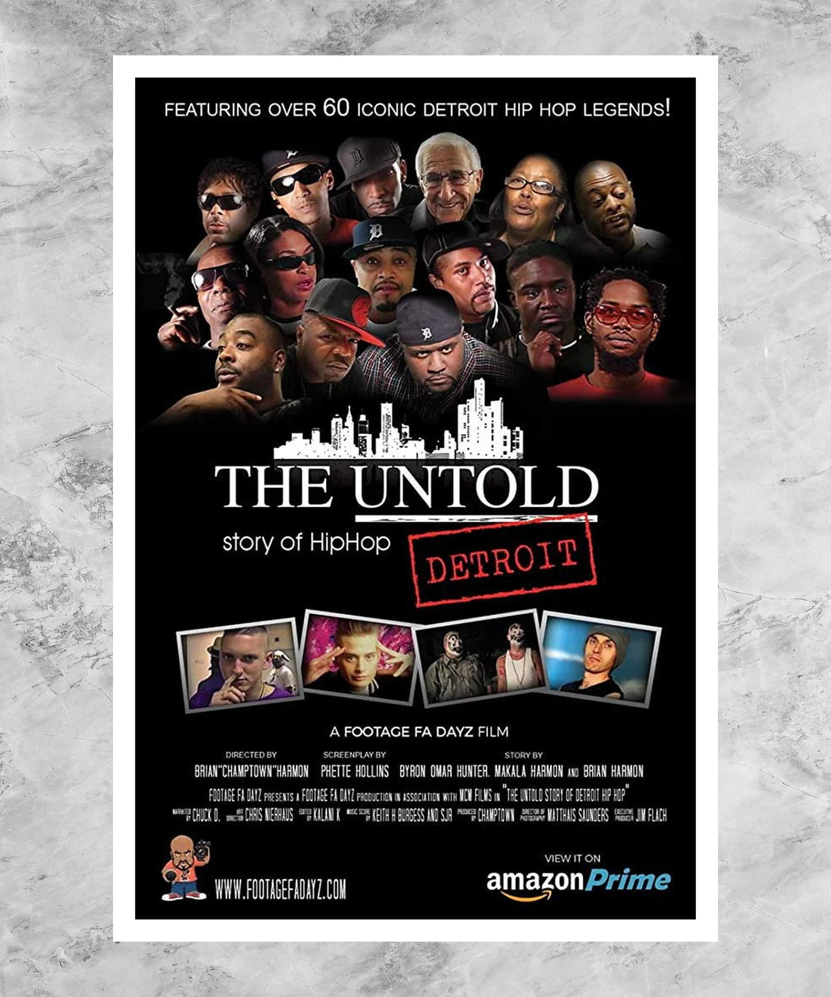 The Untold Story of Detroit Hip Hop Poster